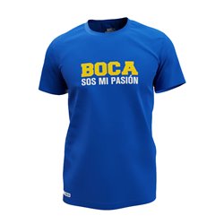 Remera Licencia Of BOCA ALGODÓN